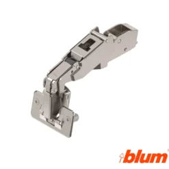 Bisagra Acodada Blum Clip Top Ø35 mm. Apertura 170º para puertas de gran ángulo. Cierre estándar.