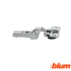 Bisagra acodada Blum Clip Top Ø35 mm. Apertura 95º para molduras y grandes espesores. Cierre decelerante BLUMOTION