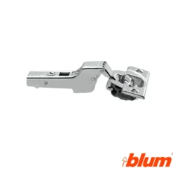 Bisagra acodada Blum Clip Top Ø35 mm. Apertura 110º para costados de 16 mm. Cierre decelerante BLUMOTION.