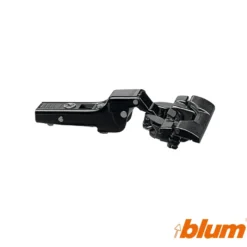 Bisagra acodada Blum Clip Top Ø35 mm. Apertura 110º para costados de 16 mm. Cierre decelerante BLUMOTION.