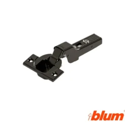 Bisagra acodada Blum Clip Top Ø35 mm. Apertura a 110º para costados de 16 mm. Sistema Expulsión Tip-On.