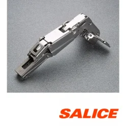 Bisagra Acodada SALICE serie 200 de Ø35 mm. y pertura 155º con cierre decelerante Silentia +