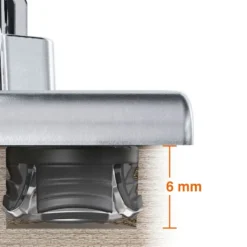 Bisagra BLUM Clip Top concierre decelerante BLUMOTION - Recta 110º para puertas finas de espesor mayor/igual 8 mm.