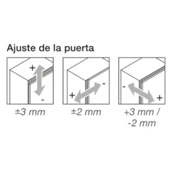 Bisagra BLUM Clip Top concierre decelerante BLUMOTION - Recta 110º para puertas finas de espesor mayor/igual 8 mm.