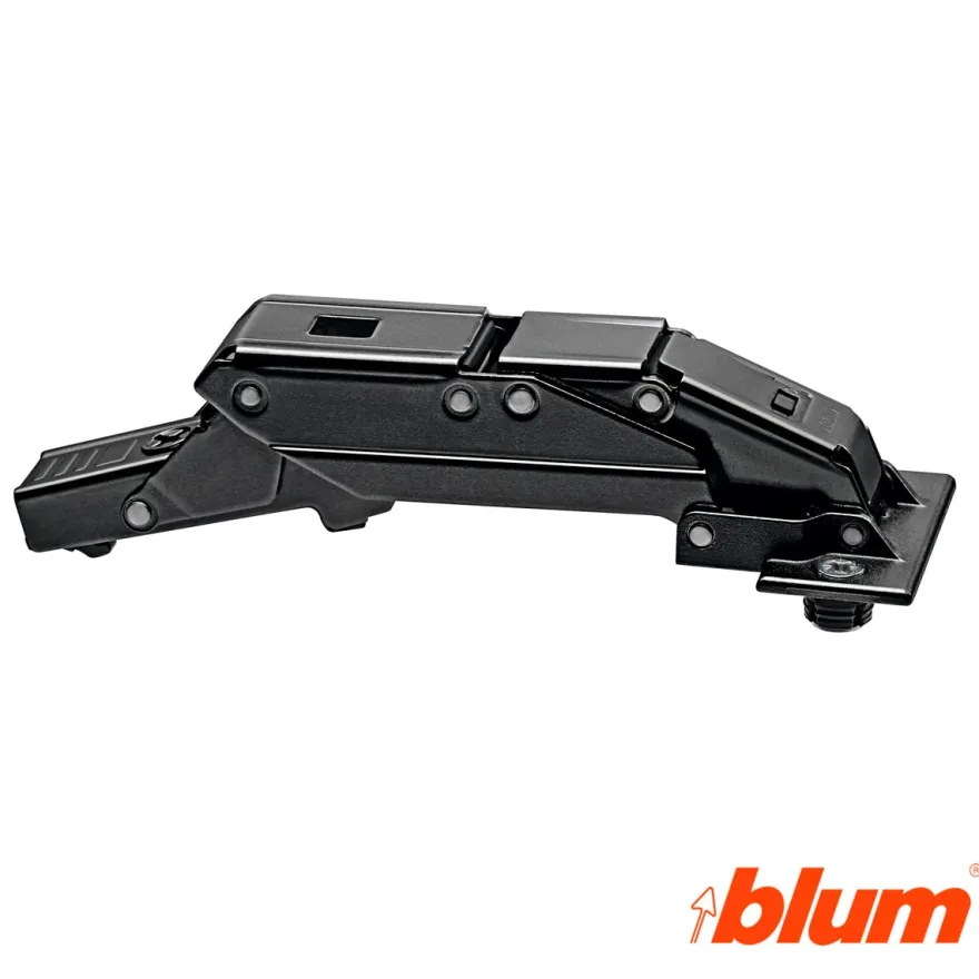 Bisagra BLUM Clip Top concierre decelerante BLUMOTION - Recta 110º para puertas finas de espesor mayor/igual 8 mm.