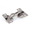 Bisagra de doble cazoleta 135º para puertas de gran desplazamiento con doble inglete