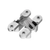 Bisagra oculta para muebles o puertas de10 a 60 Kg. 180º