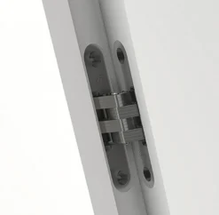 Bisagra oculta para muebles o puertas de10 a 60 Kg. 180º