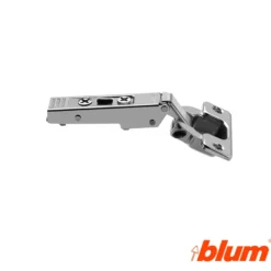 Bisagra recta Blum Clip Top Ø35 mm. Apertura a 120º para costados de 16 mm. Sistema Expulsión Tip-On.