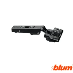 Bisagra recta Blum Clip Top Ø35 mm. Apertura 110º para costados de 16 mm. Cierre decelerante BLUMOTION.