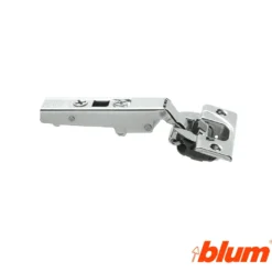 Bisagra recta Blum Clip Top Ø35 mm. Apertura 110º para costados de 16 mm. Cierre decelerante BLUMOTION.