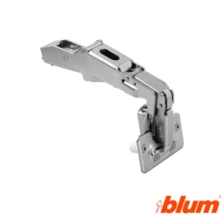 Bisagra recta Blum Clip Top Ø35 mm. Apertura 170º para puertas de gran ángulo. Cierre estándar.