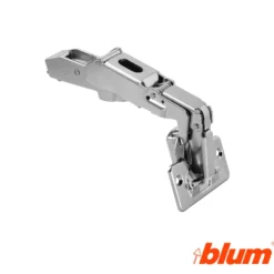 Bisagra recta Blum Clip Top Ø35 mm. Apertura 170º para puertas de gran ángulo. Cierre estándar.