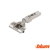 Bisagra recta Blum Clip Top Ø35 mm. a 110º para costados de 19 mm. Apertura estándar.