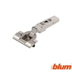 Bisagra recta Blum Clip Top Ø35 mm. a 110º para costados de 19 mm. Apertura estándar.