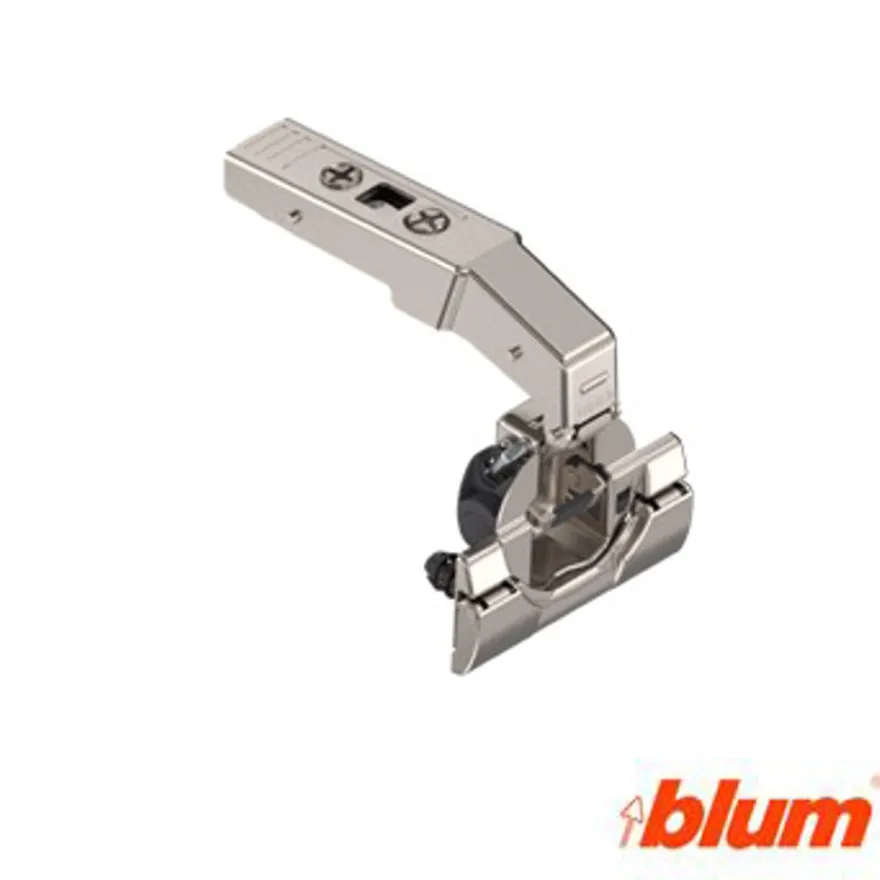 Bisagra recta Blum Clip Top Ø35 mm. Contradocodo a 95º para rincones falsos con cierre decelerante BLUMOTION