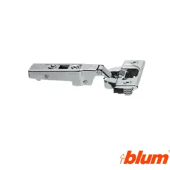 Bisagra recta Blum Clip Top Ø35 mm. Apertura 95º para molduras y grandes espesores. Cierre decelerante BLUMOTION