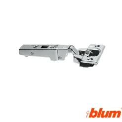 Bisagra recta Blum Clip Top Ø35 mm. Apertura 95º para molduras y grandes espesores. Cierre decelerante BLUMOTION