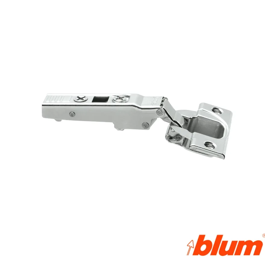 Bisagra recta BLUM Clip Top Ø35 mm. a 110º para costados de 19 mm.Apertura por expulsión Tip-On