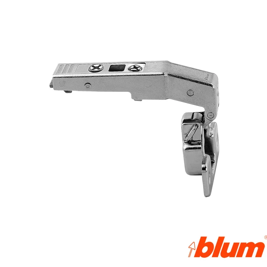 Bisagra recta Blum Clip Top Ø35 mm. Contradocodo a 95º para rincones falsos de apertura estándar
