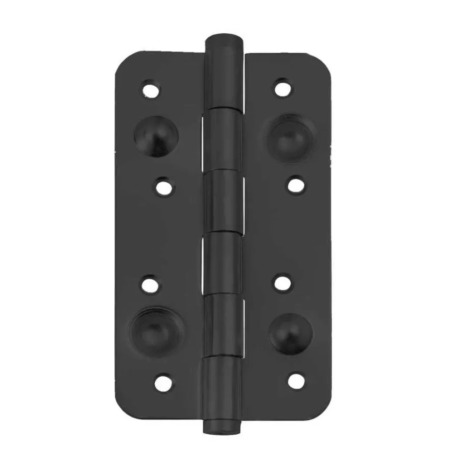Bisagras para puertas blindadas de pala REDONDA y remate corto