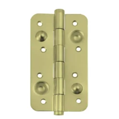 Bisagras para puertas blindadas de pala REDONDA y remate corto