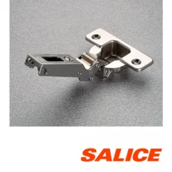 Bisagras SALICE Ø35 mm. apertura de 110º/120º con ala inclinada ángulo negativo