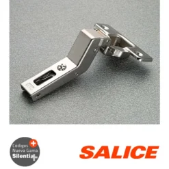 Bisagras SALICE Ø35 mm. apertura de 110º con ala inclinada y cierre decelerante Silentia +