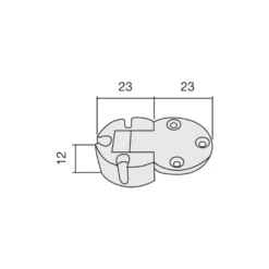 Bisagras SATO para puertas abatibles