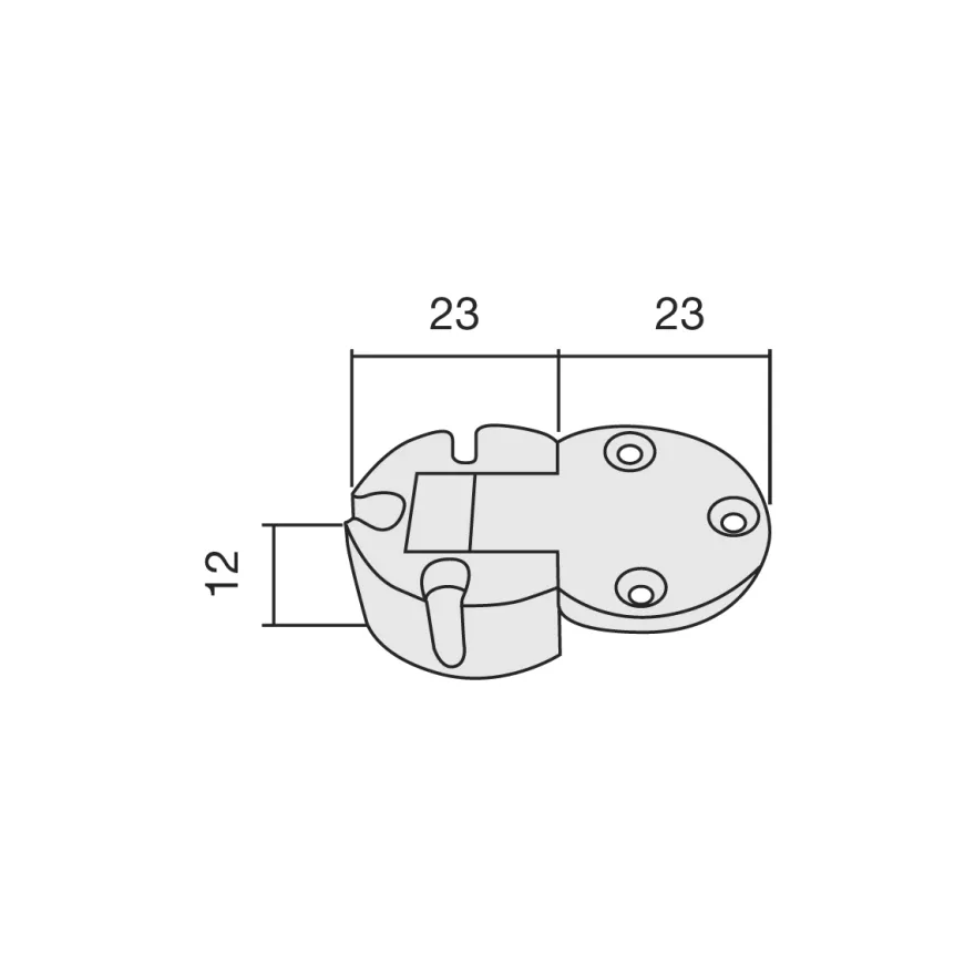 Bisagras SATO para puertas abatibles
