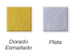 Bisagras sueltas para cerradura embutida de seguridad EZCURRA 5000/3 Z y 2000B Z