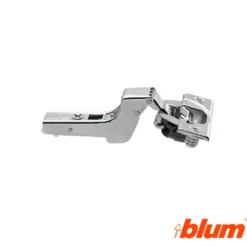 Bisagra superacodada Blum Clip Top Ø35 mm. Apertura 110º para costados de 16 mm. Cierre decelerante BLUMOTION.