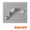 Bisagra universal Salice Serie B de apertura 110º para puerta de cristal