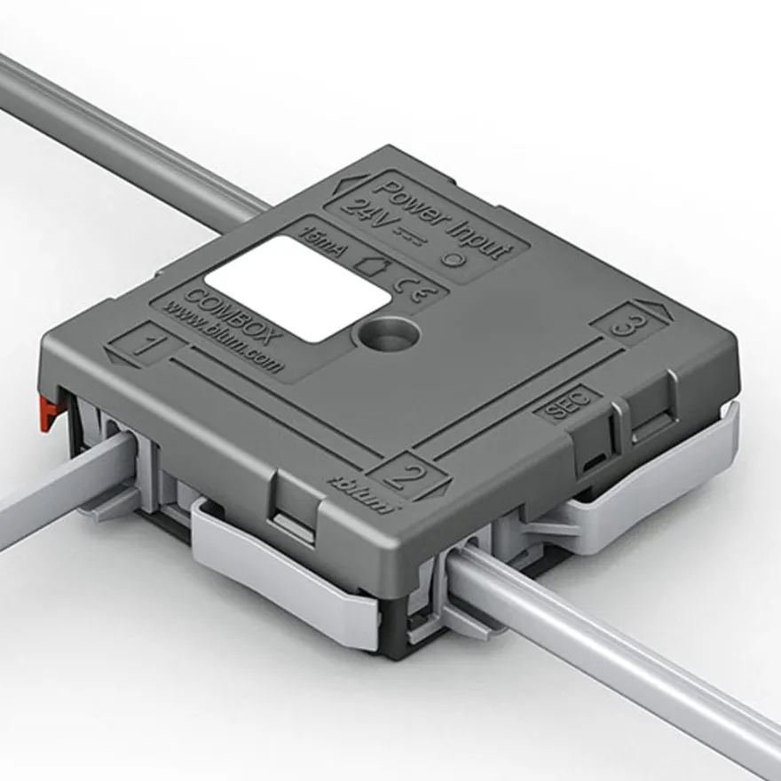 Blum COMBOX - Sistema anticolisión servo-drive para cajones en esquina