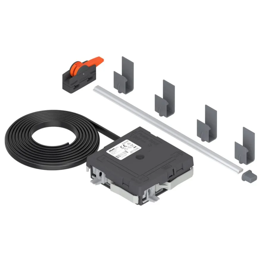 Blum COMBOX - Sistema anticolisión servo-drive para cajones en esquina