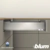 Blum MERIVOBOX - Perfiles metálicos M para cajones h=83 mm.
