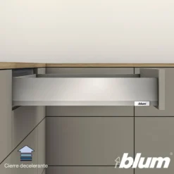 Blum MERIVOBOX - Perfiles metálicos M para cajones h=83 mm.