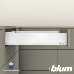 Blum MERIVOBOX - Perfiles metálicos M para cajones h=83 mm.
