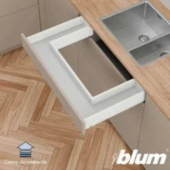 Blum MERIVOBOX – Perfiles metálicos para cajón bajo fregadero