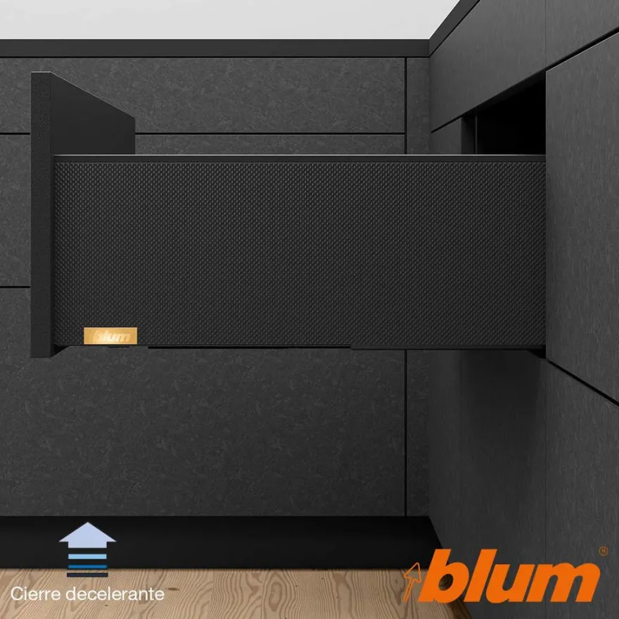 BLUM MYLEGRABOX – Perfiles metálicos C para cajones h=177