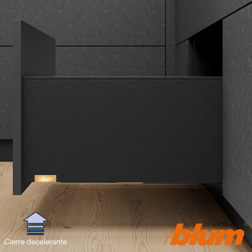 BLUM MYLEGRABOX – Perfiles metálicos F para cajones h=241