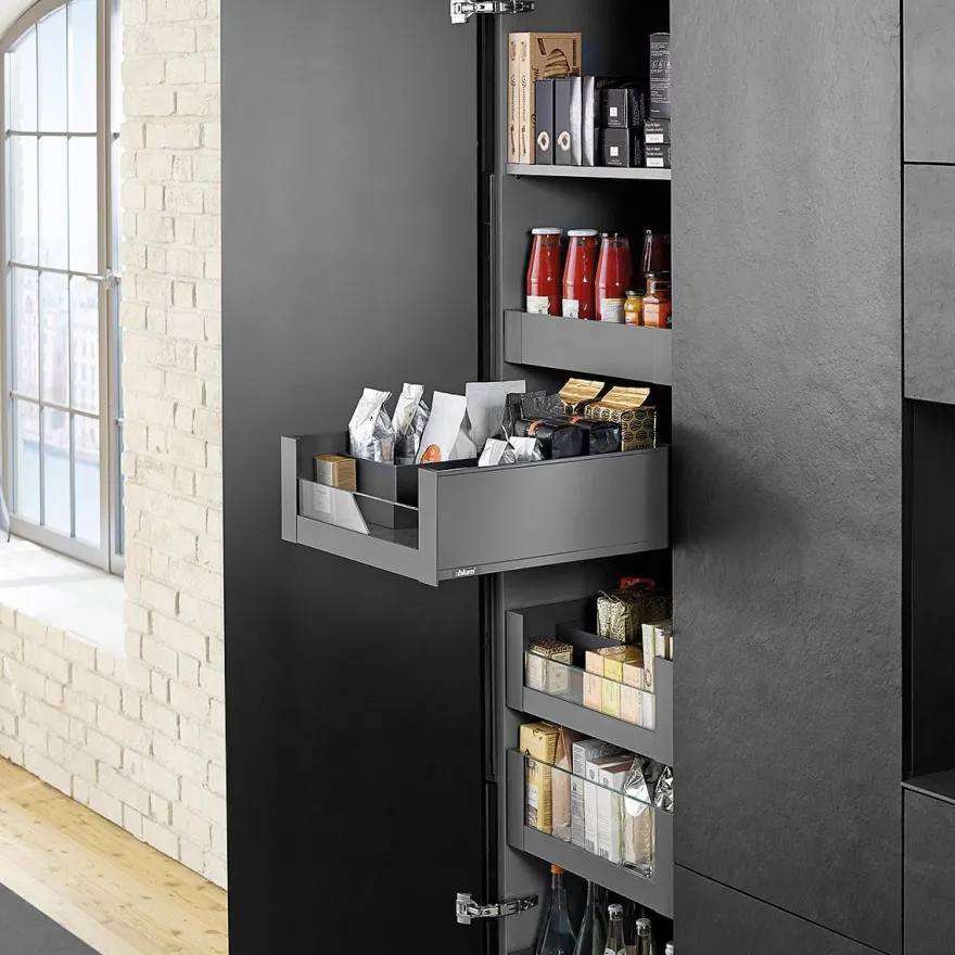 Blum SPACE TOWER consumo industrial - Set de piezas delanteras cajones interiores Legrabox Pure (Sin Tirador)