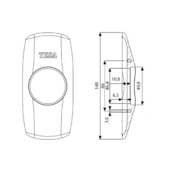 Bocallave de seguridad TESA EMB855
