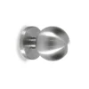 BOLA - Pomo para puerta de entrada en acero inox