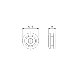 Botón conector de recambio para sistema de panelado BUTTON-FIX