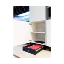 BOX-IN - Cajón de seguridad con apertura a llave ideal para ocultarse en zócalos