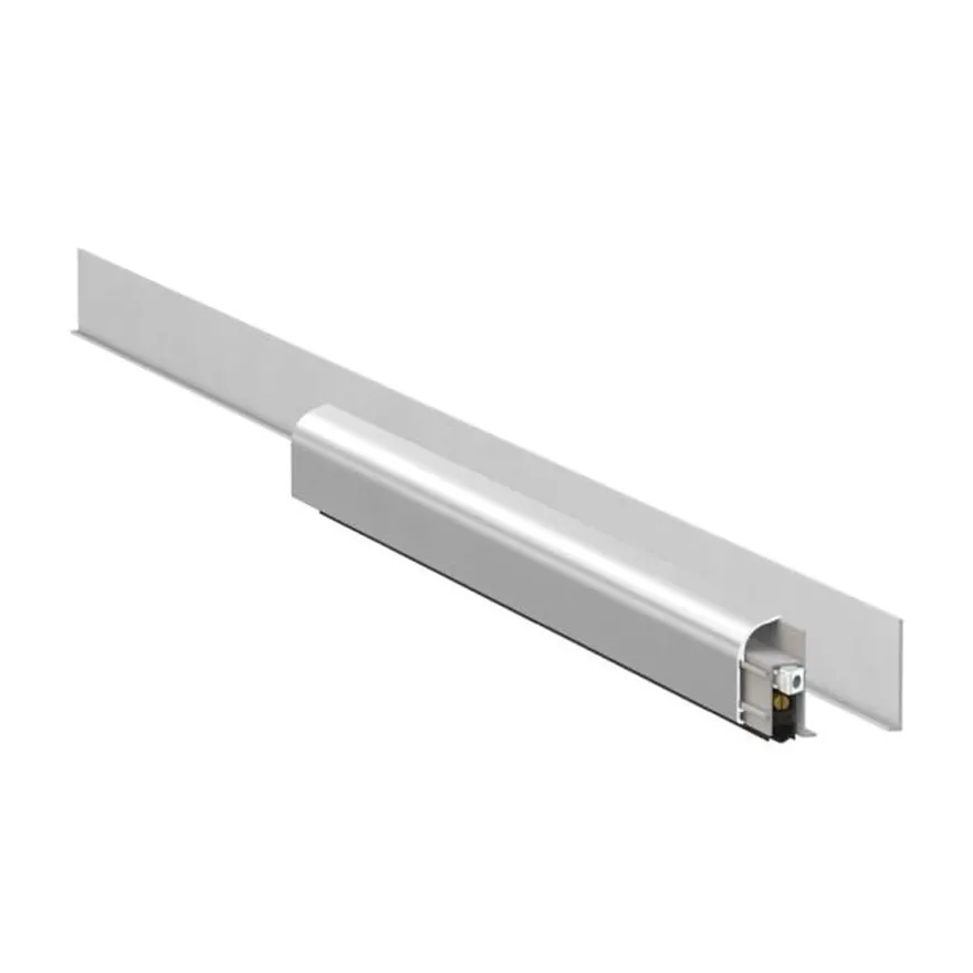 Burlete Sobrepuesto para puerta de cristal