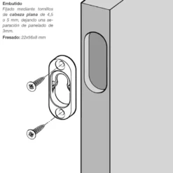 BUTTON-FIX - Costados hasta 100 Kg aprox.