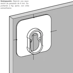 BUTTON-FIX - Encolado hasta 20 Kg. aprox.