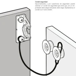 BUTTON-FIX - Ángulo 90º hasta 80 Kg aprox. "sin franquicia"